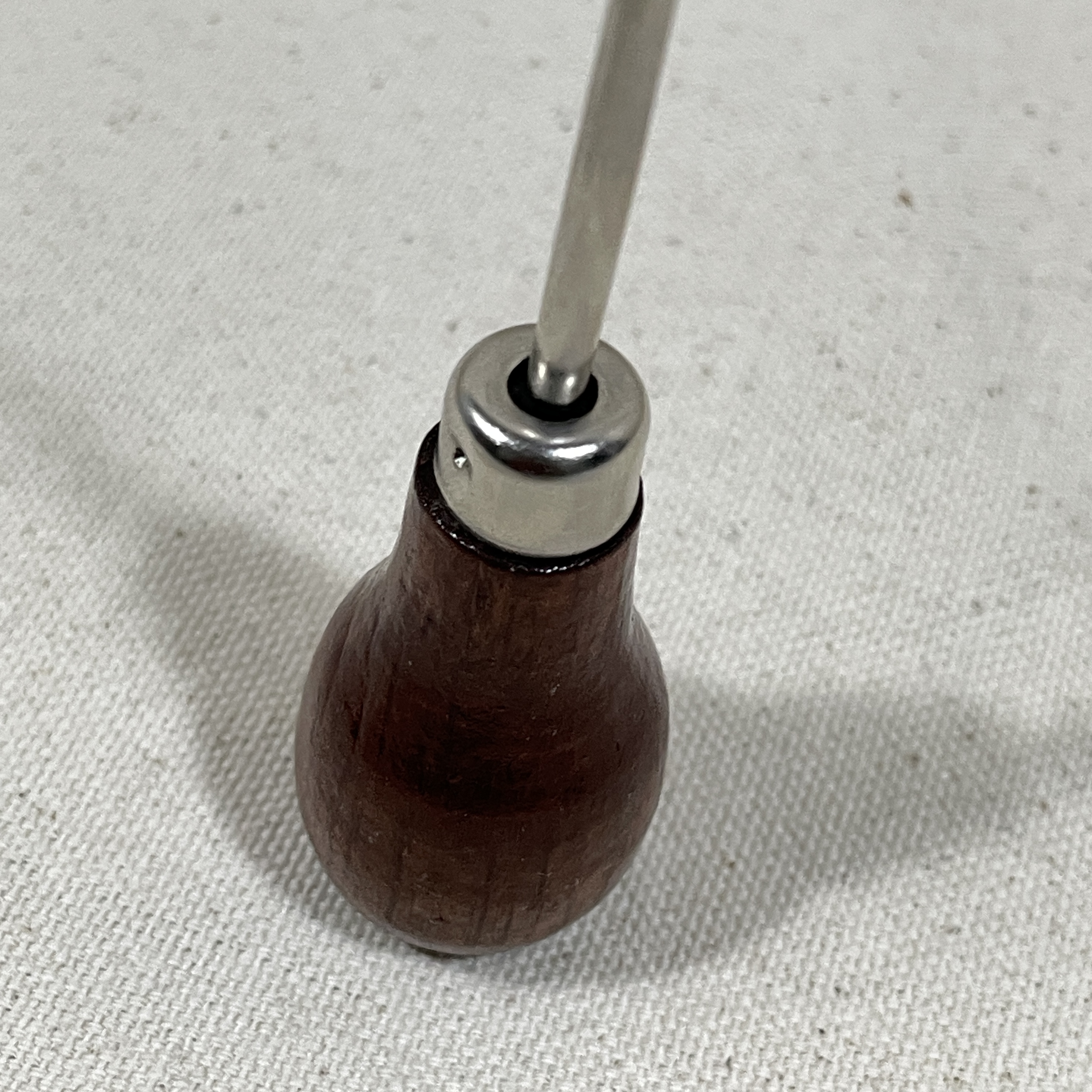 Leather awl (detail)