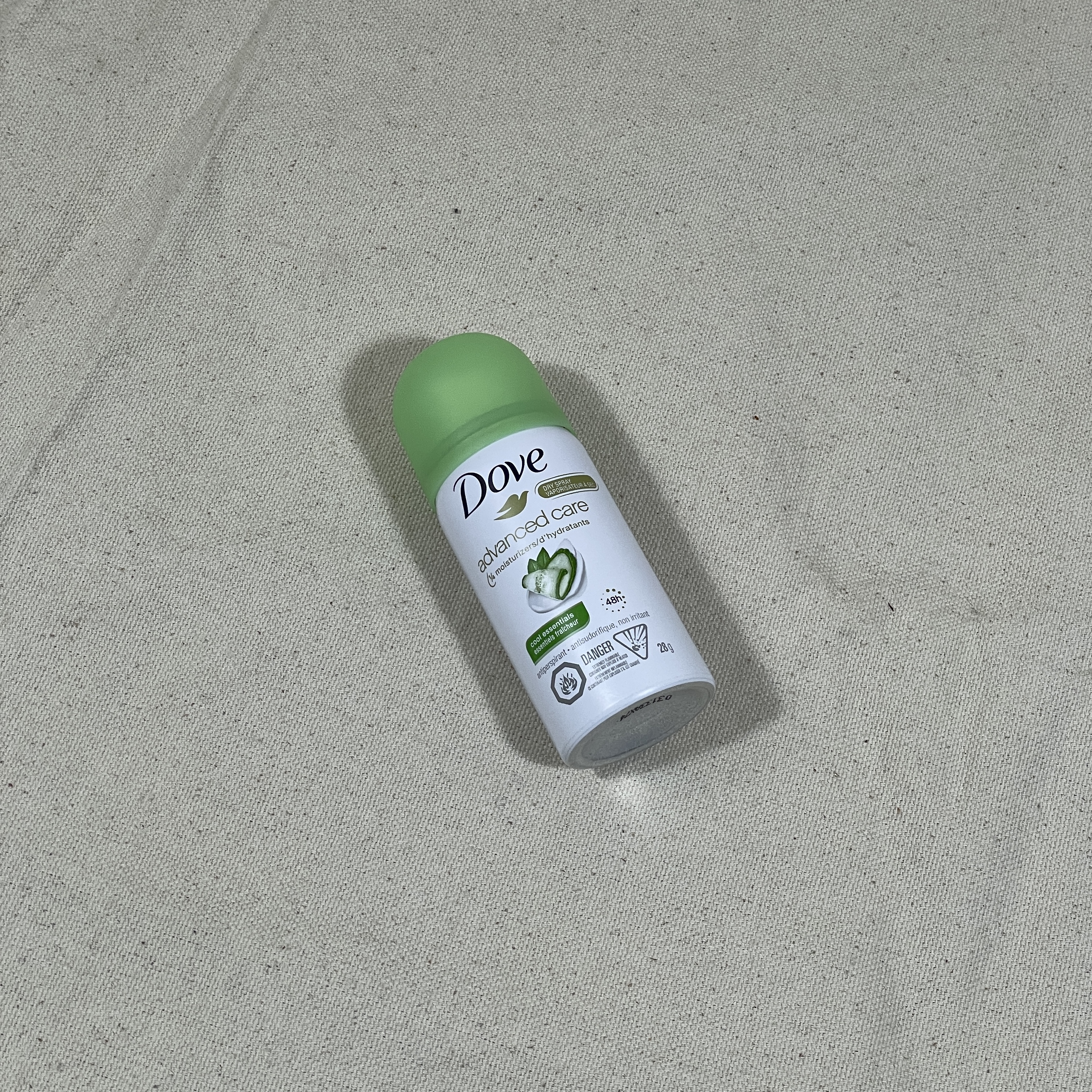 Mini deodorant spray