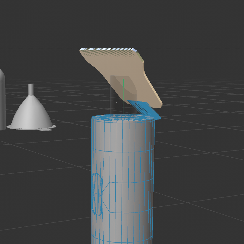 Hair trimmer: material exploration