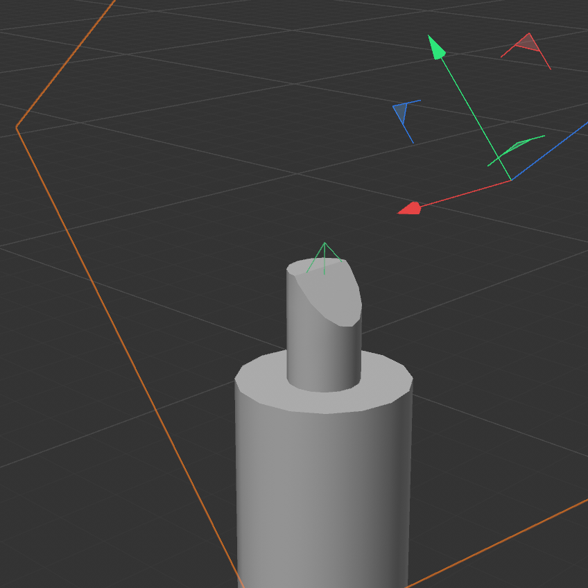 Hair trimmer model: boolean operation