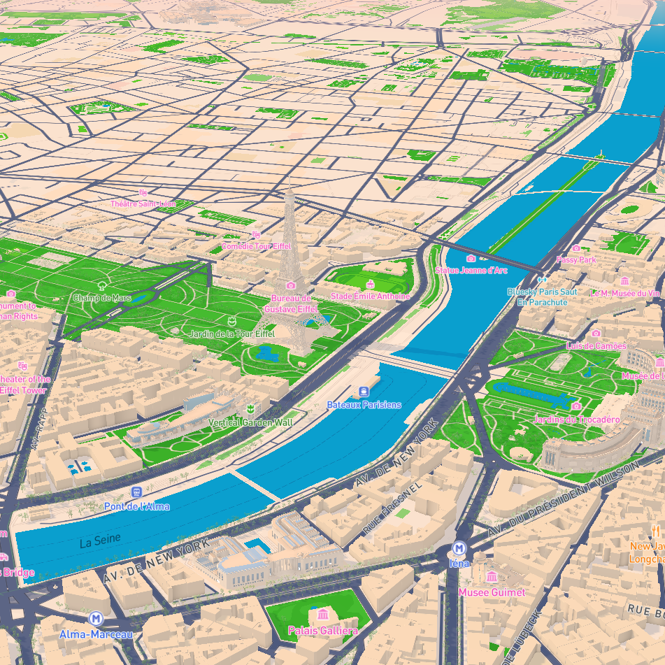 Mapbox Exploration: Colours, functions, labels, data categories