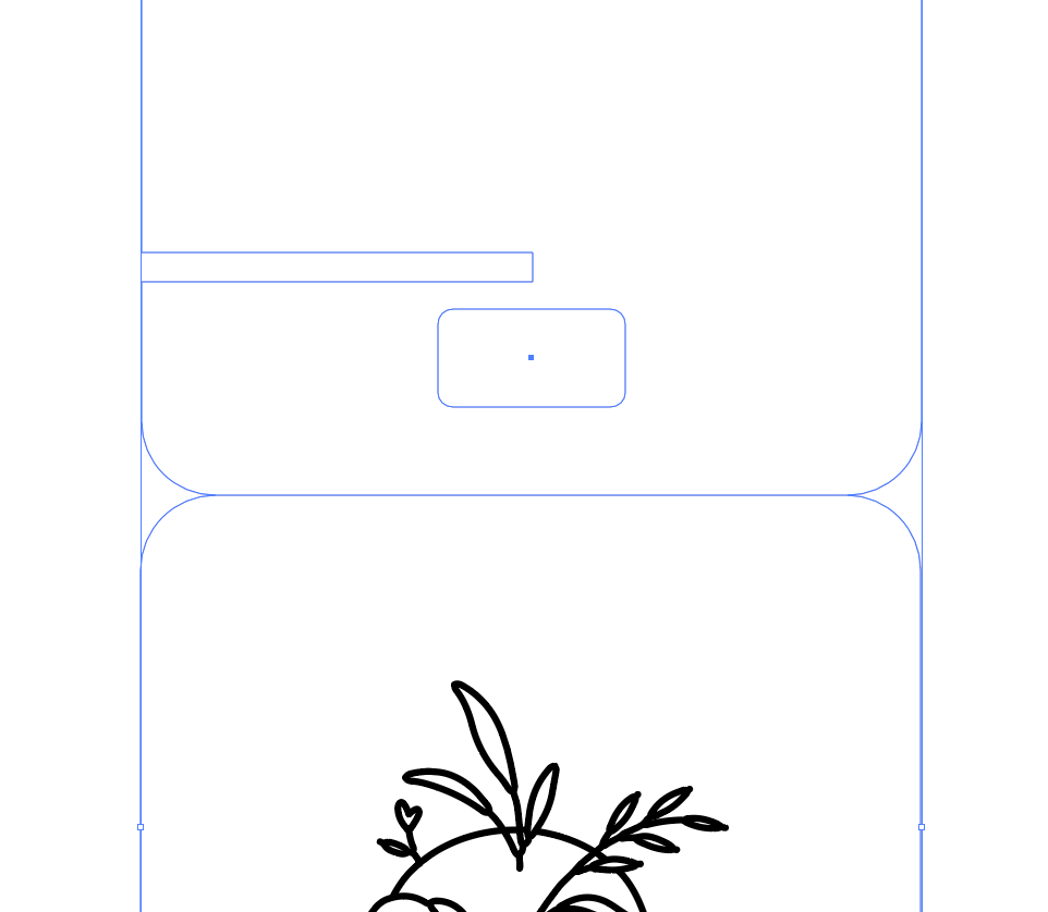 I added a cutout in the phone stand for a charging cable. I measured the
       thickness of my phone and the width of the cable and added it into the file where the phone will rest. 