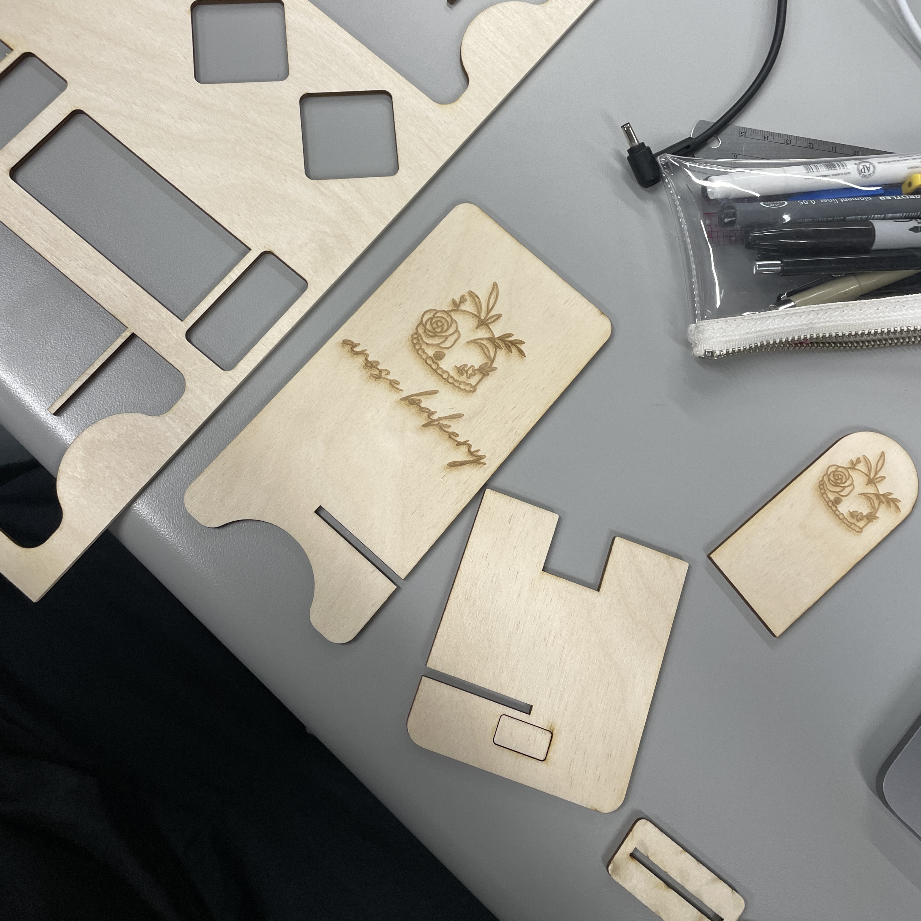 Laser cut parts