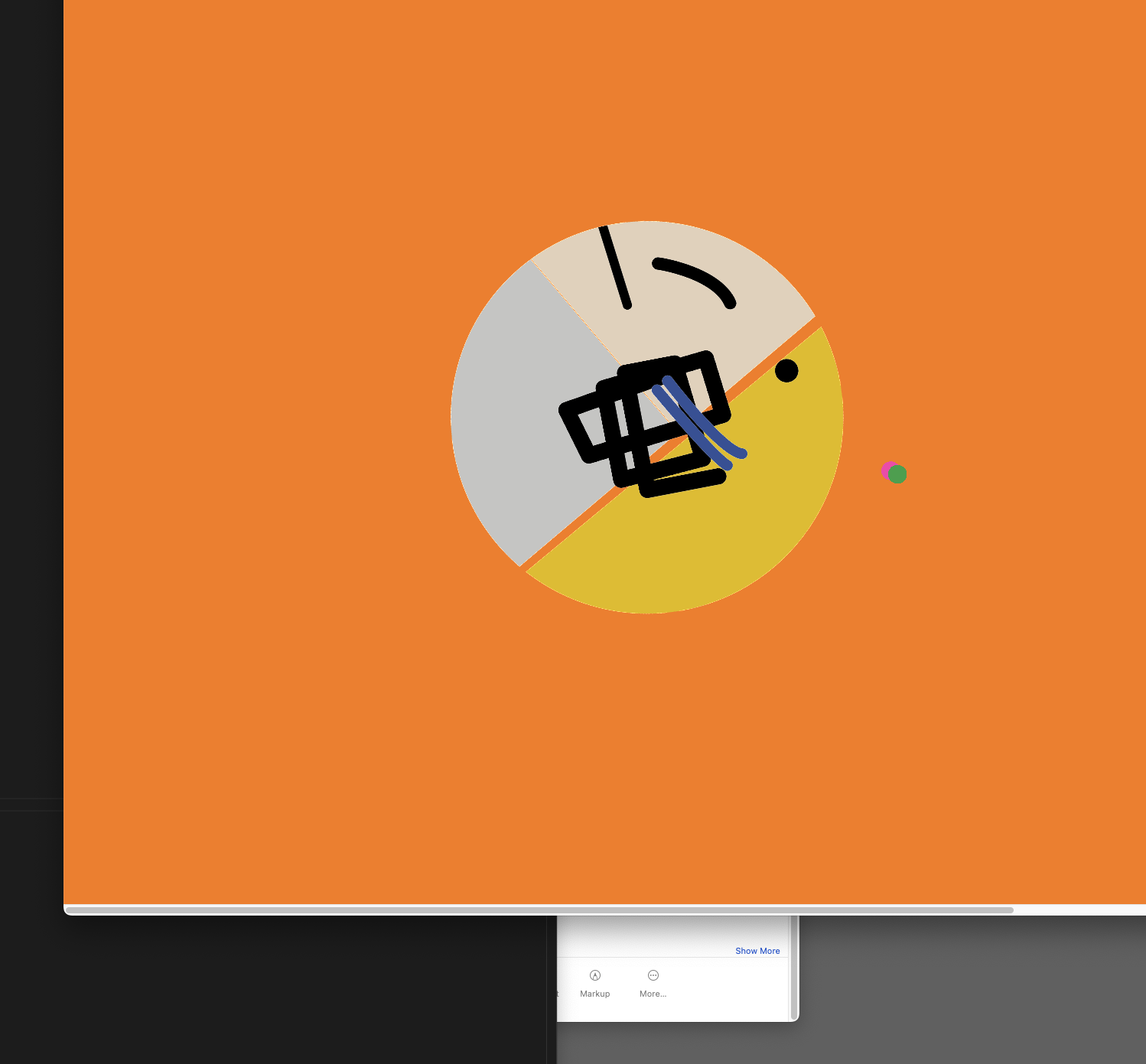 p5.js BlazeFace/ 2D Mirror exploration
