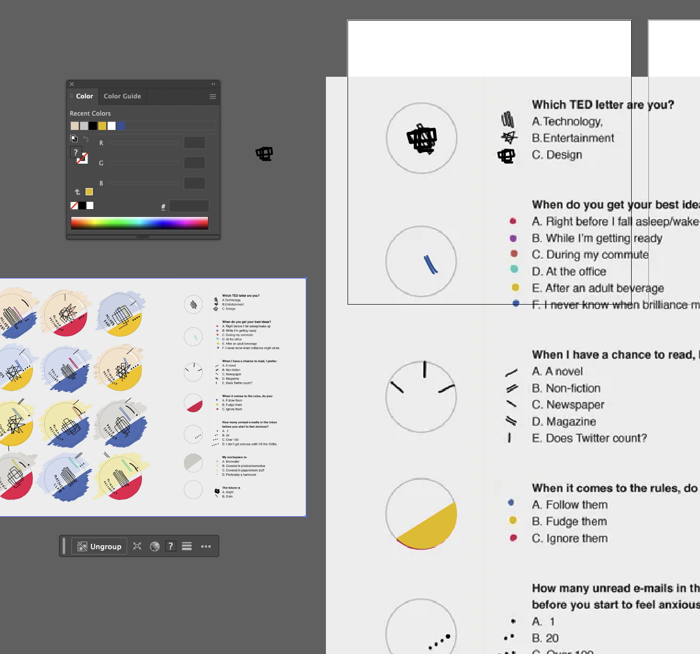 p5.js BlazeFace/ 2D Mirror components created in Adobe Illustrator