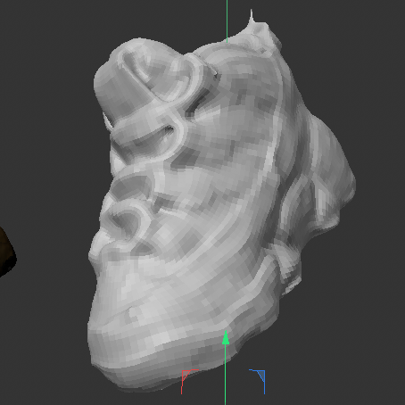 3D scanning & cleanup in C4D exploration