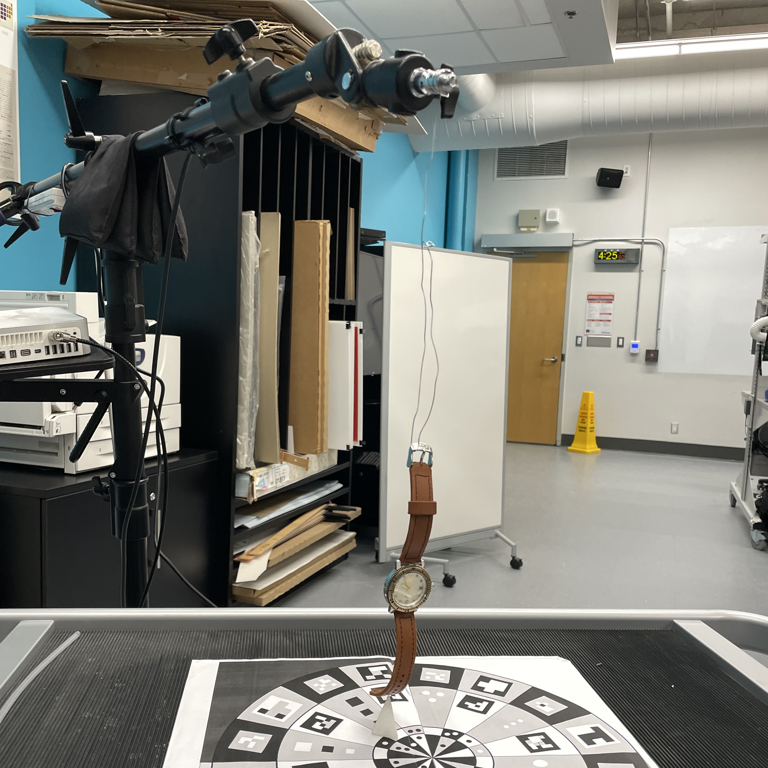 3D scanning exploration - physical scan setup