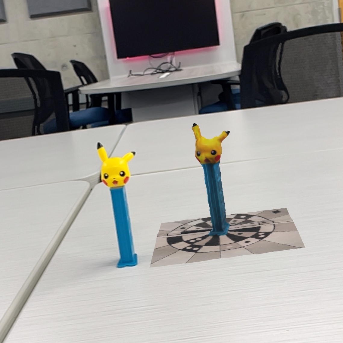 3D scanning exploration - AR viewer